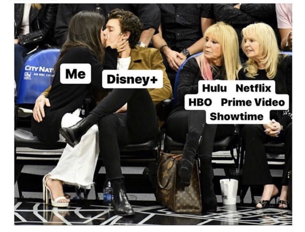 Me, Disney+, Hulu, Netflix, HBO, Prime Video, and Showtime